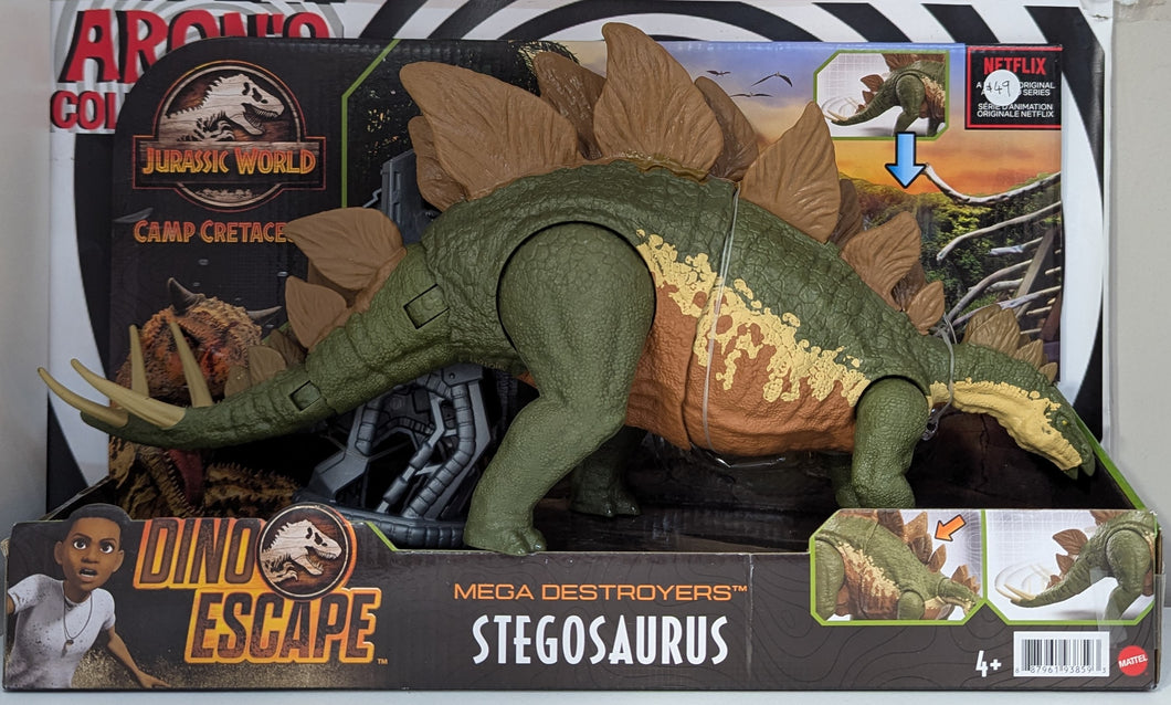 Jurassic World Camp Cretaceous Dino Escape Stegosaurus Action Figure