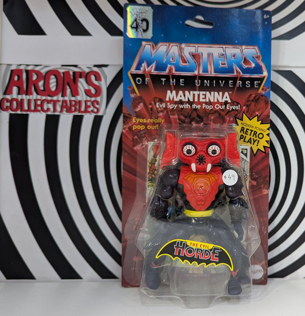 Masters of the Universe Origins Mantenna 40th Anniversary Action Figure