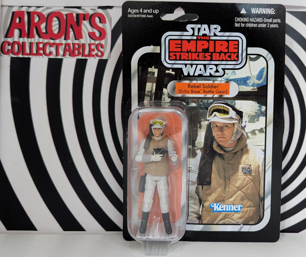 Star Wars Vintage Collection Series VC68 Rebel Soldier Echo Base Battle Gear Action Figure