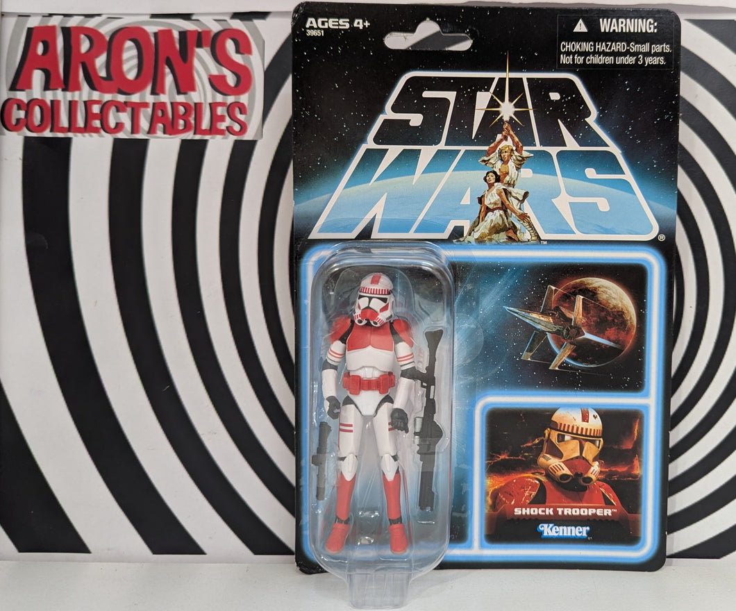 Star Wars The Vintage Collection Carbon Chamber Collection SDCC 2012 Shock Trooper Action Figure