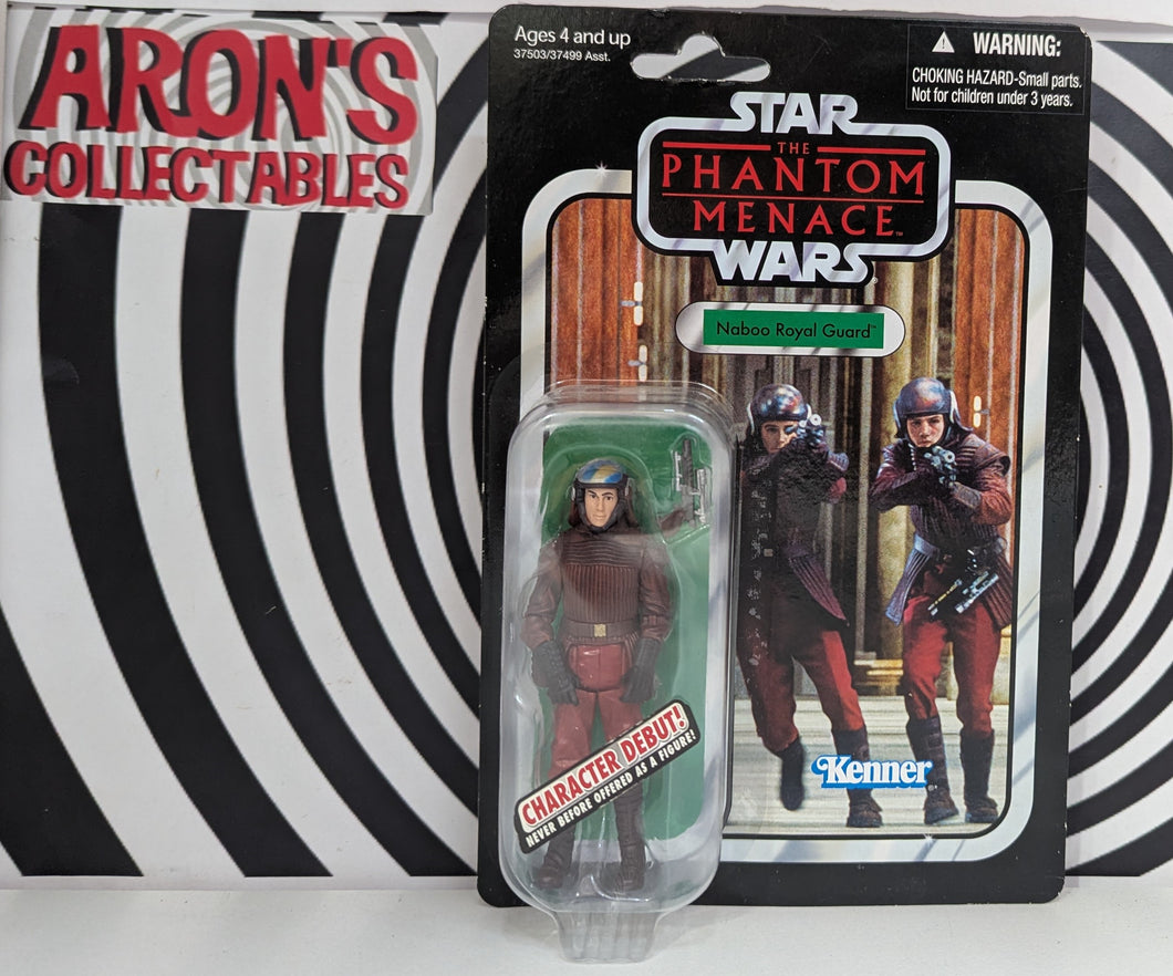 Star Wars The Vintage Collection VC83 The Phantom Menace Naboo Royal Guard Action Figure
