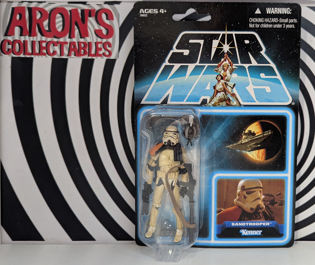 Star Wars The Vintage Collection Carbon Chamber Collection SDCC 2012 Sandtrooper Action Figure