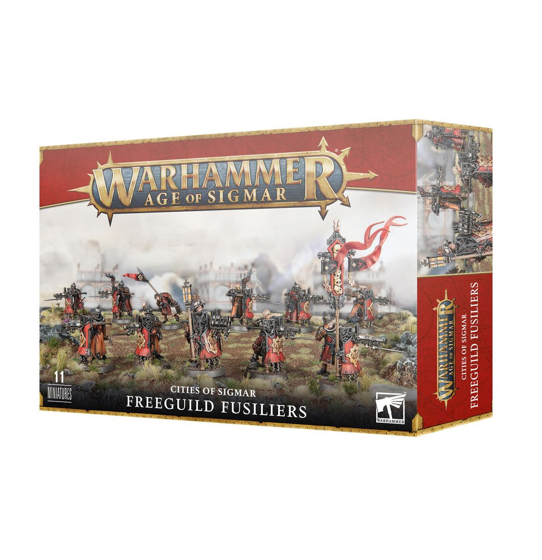 Warhammer Age of Sigma Cities of Sigma Freeguild Fusiliers Model Kit Figure
