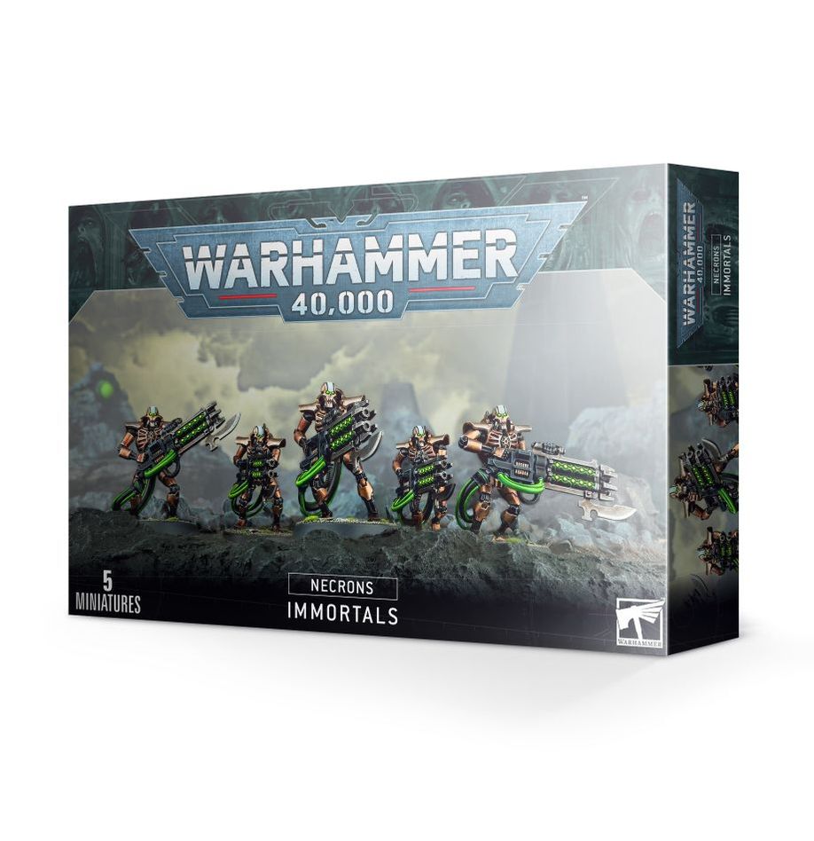 Warhammer 40K Necron Immortals Model Kit Figure