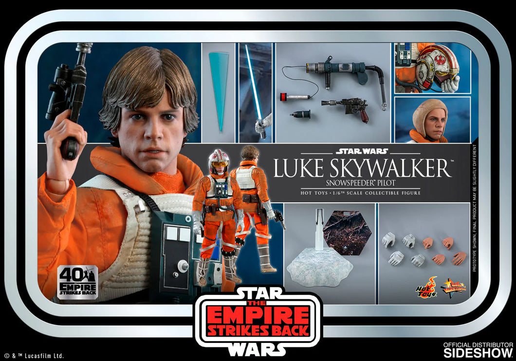 Star Wars The Empire Strikes Back Luke Skywalker Snowspeeder Pilot 1/6th Scale Action Figure