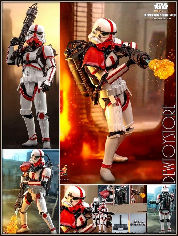 Star Wars The Mandalorian Incinerator Stormtrooper 1/6th Scale Action Figure