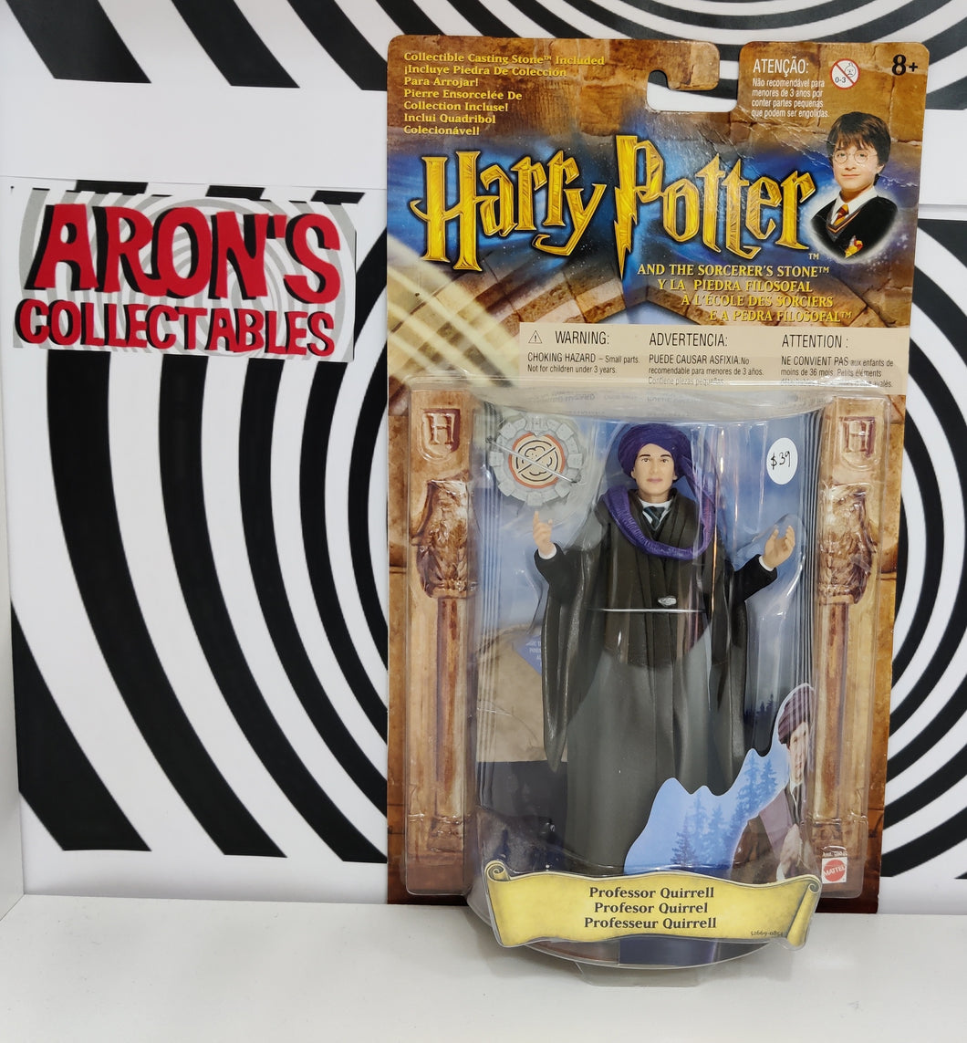 Harry Potter and the Sorcerer's Stone Professor Quirrell Action Figure