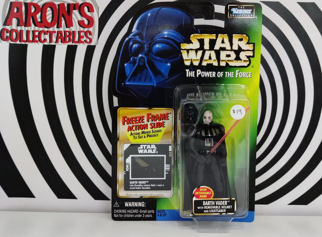Star Wars The Power of the Force Darth Vader Freeze Frame Action Figure