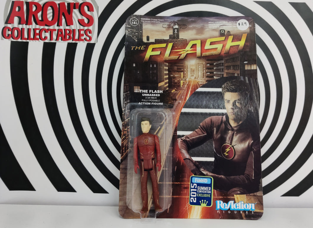ReAction The Flash The Flash (Unmasked) SCE 2015 Action Figure