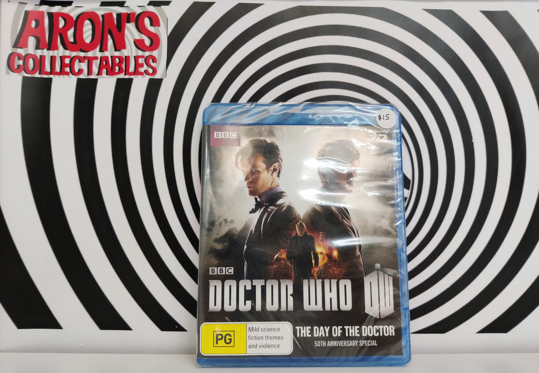 Doctor Who The Day of the Doctor 50th Anniversary Special Bluray