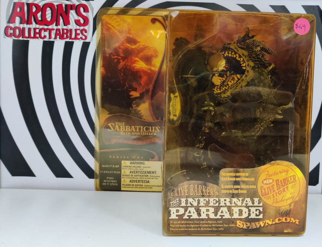 Clive Barker's The Infernal Parade The Sabbaticus Bleb and Heeler Action Figure