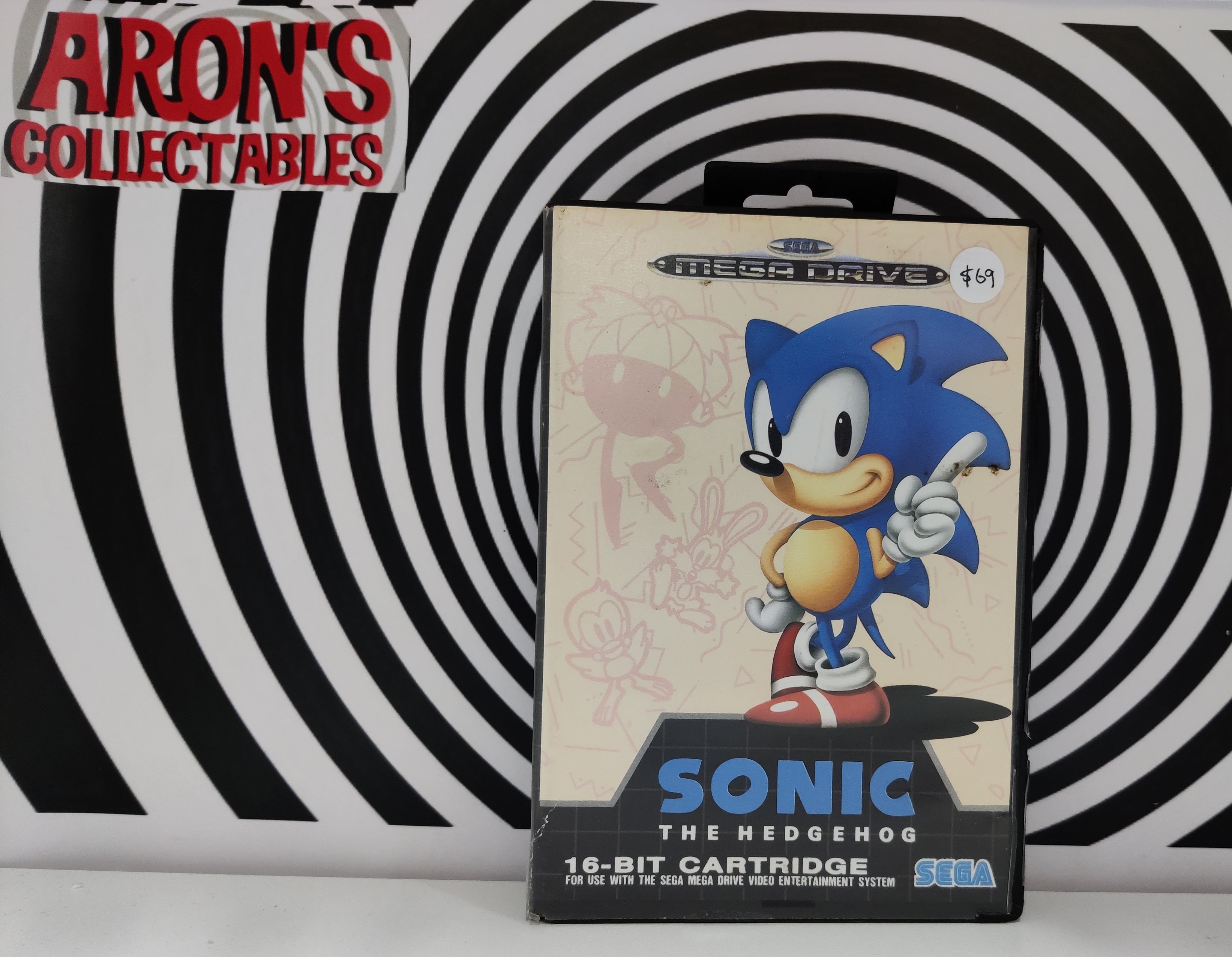Sonic 1 Hedgehog - [Megadrive FR] 16-bit Cartridge Sega 1991