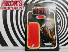 Load image into Gallery viewer, Star Wars Vintage 1983 Return of the Jedi Han Solo Trench Coat 77 Back Unpunched Card
