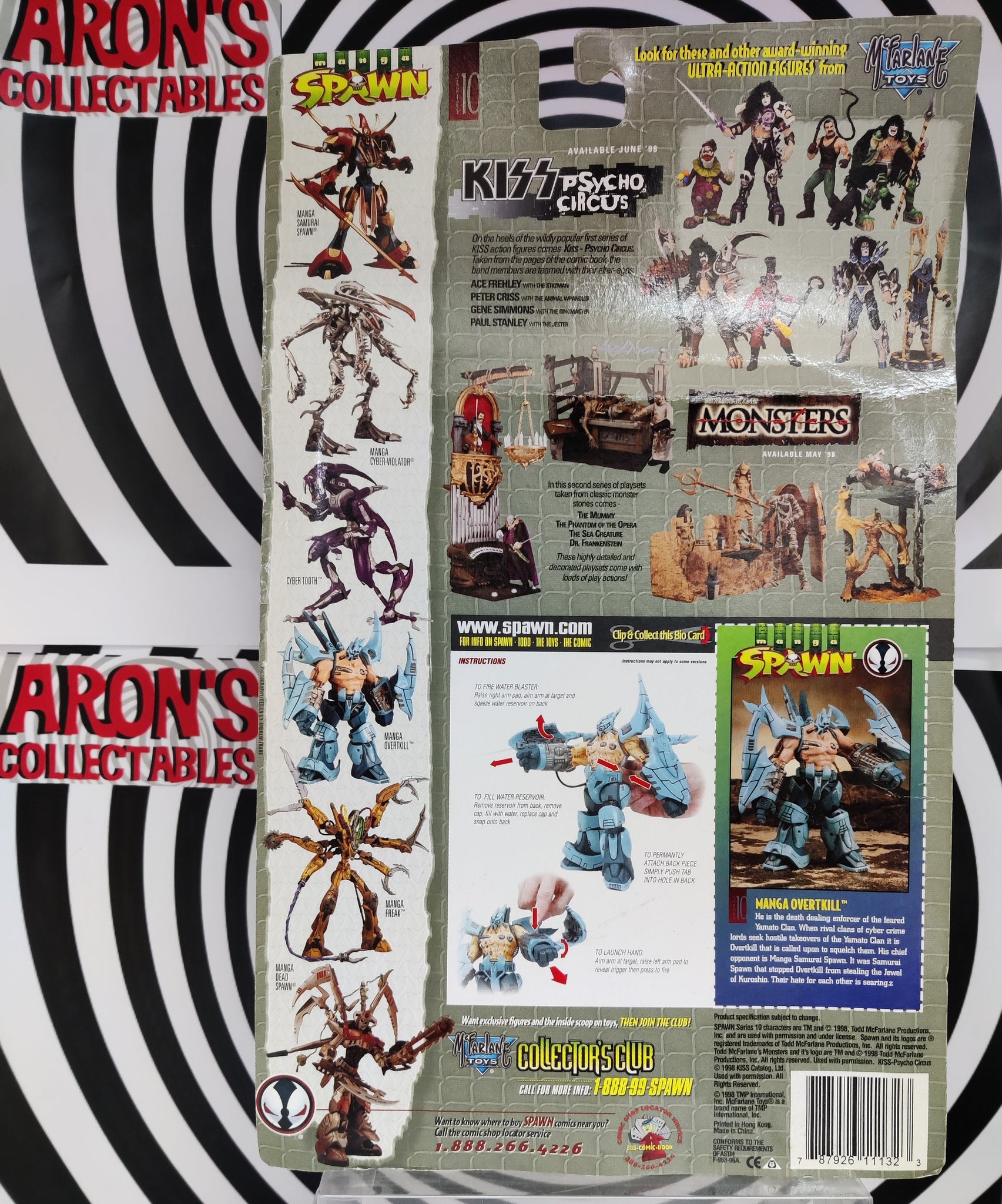 Manga Spawn Series 10 Manga Overtkill Figure – Arons Collectables