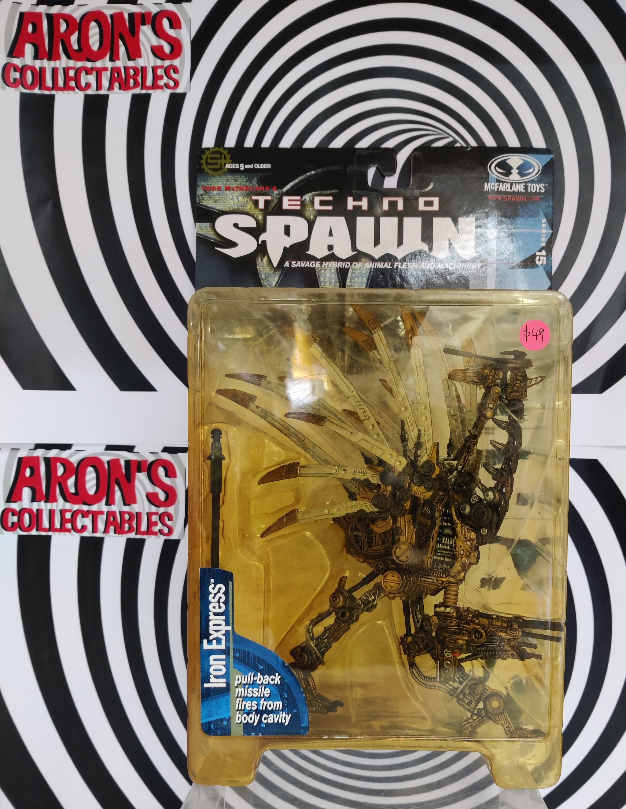 Techno Spawn Series 15 Iron Express Figure – Arons Collectables