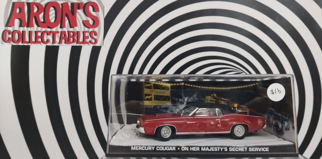 James Bond 007 On Her Majesty's Secret Service Mercury Cougar Model Car