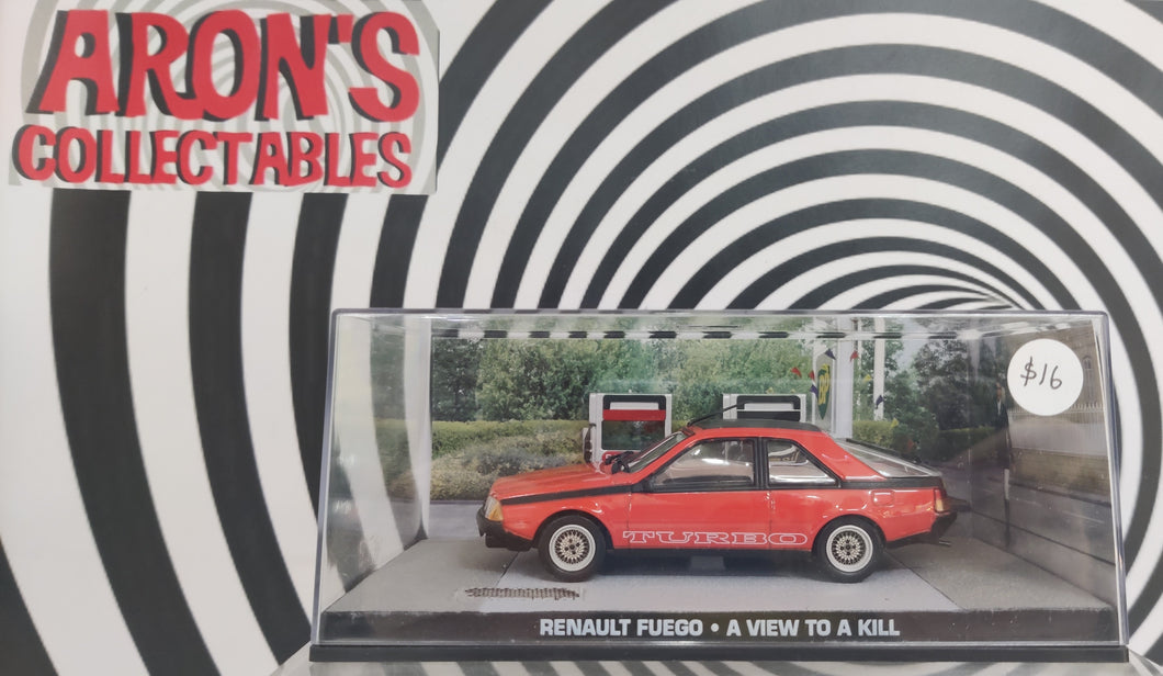 James Bond 007 A View to a Kill Renault Fuego Model Car