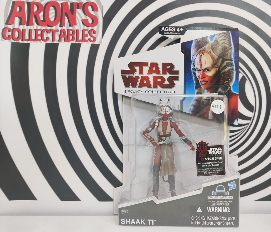 Star Wars Legacy Collection BD61 Shaak Ti Action Figure