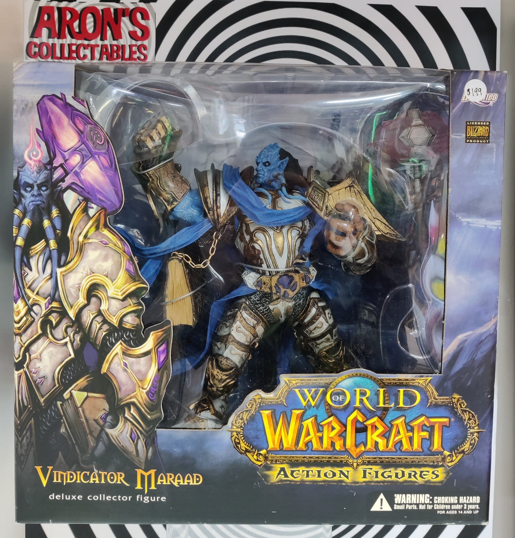 World of Warcraft Action Figures Vindicator Maraad Deluxe Collector Figure