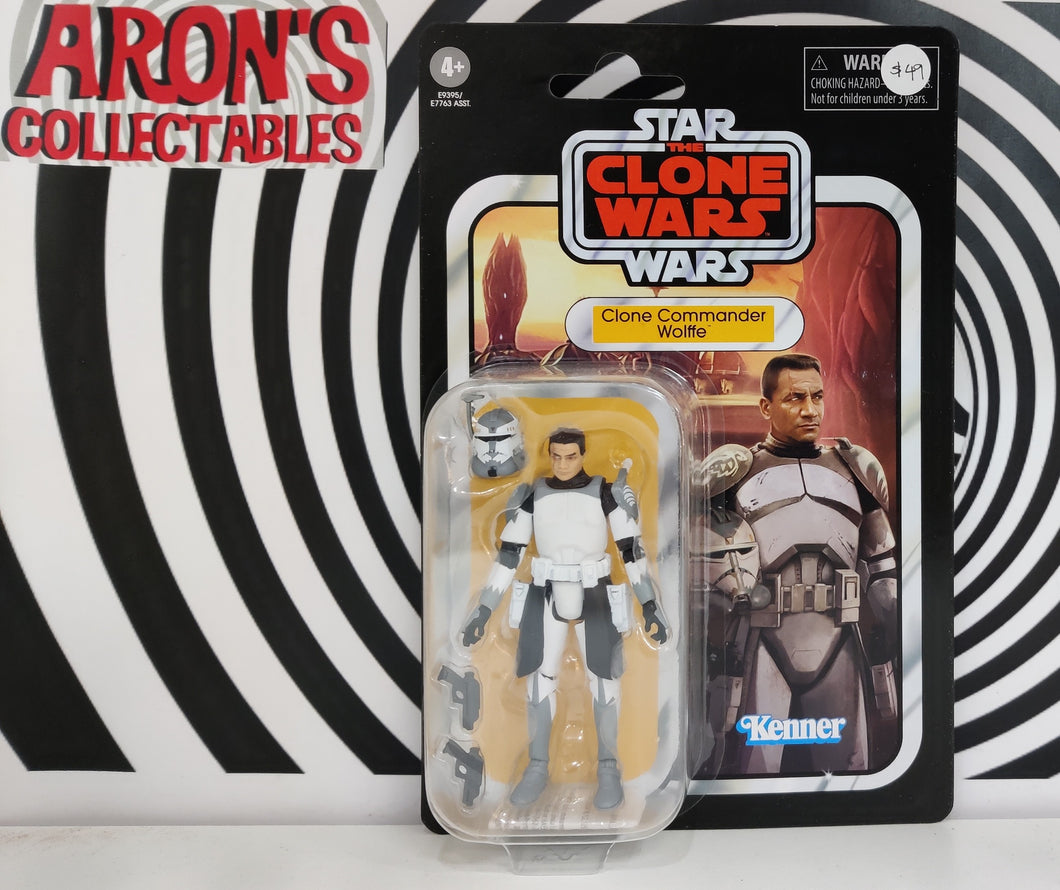 Star Wars VC168 Star Wars The Clone Wars Clone Commander Wolffe Action Figure