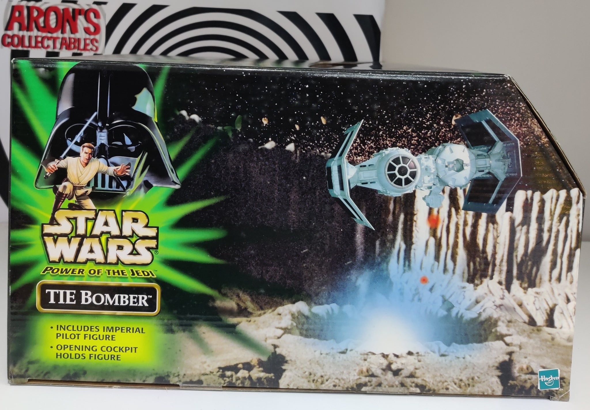 Star Wars Power of the Jedi TIE Bomber Vehicle with Imperial Pilot