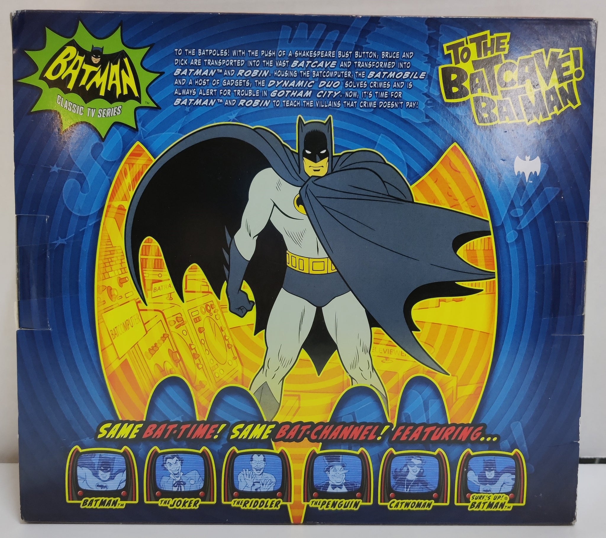 Batman 15cm Classic TV Series: To the Batcave! Batman Figure