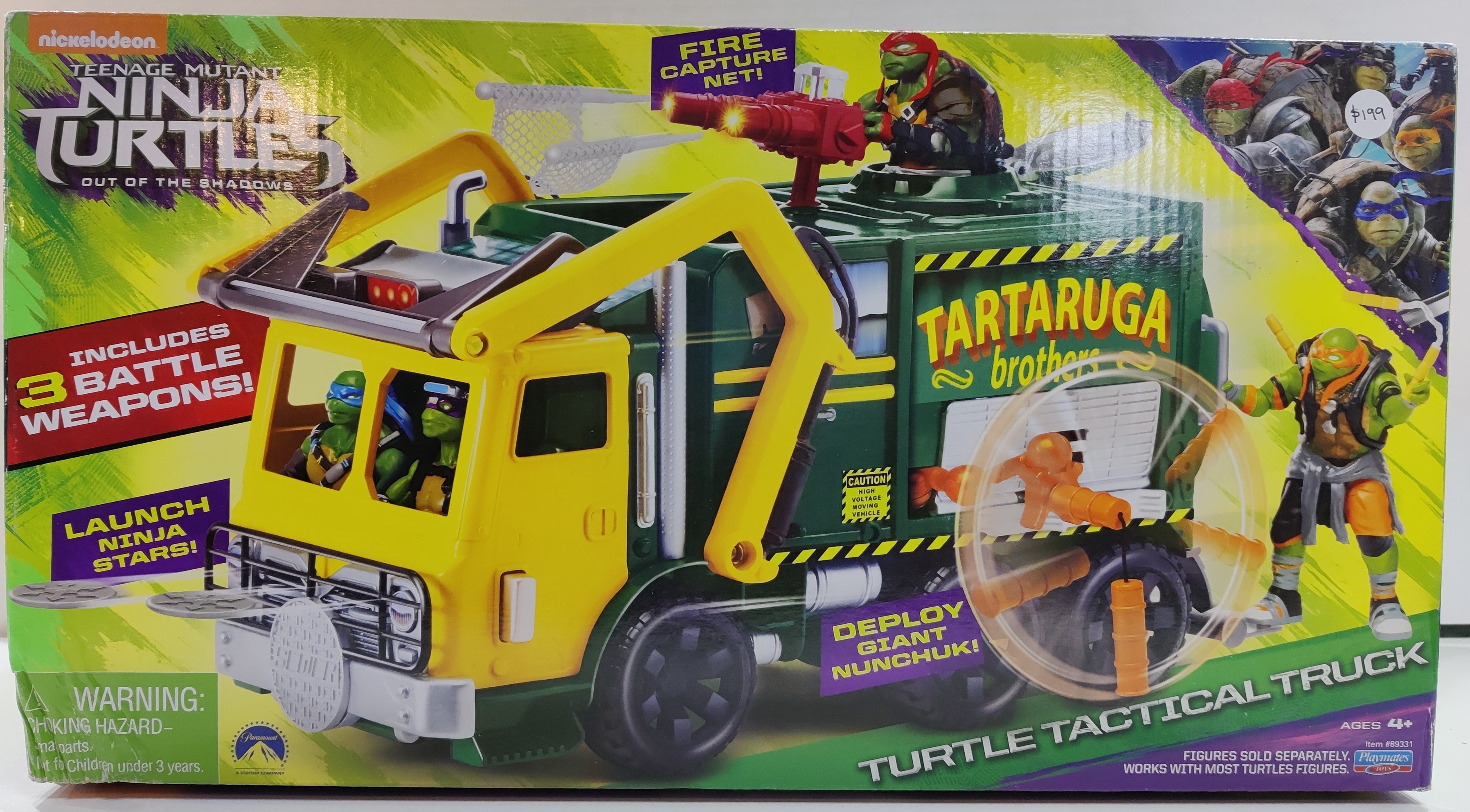 Ninja turtle sale tactical truck