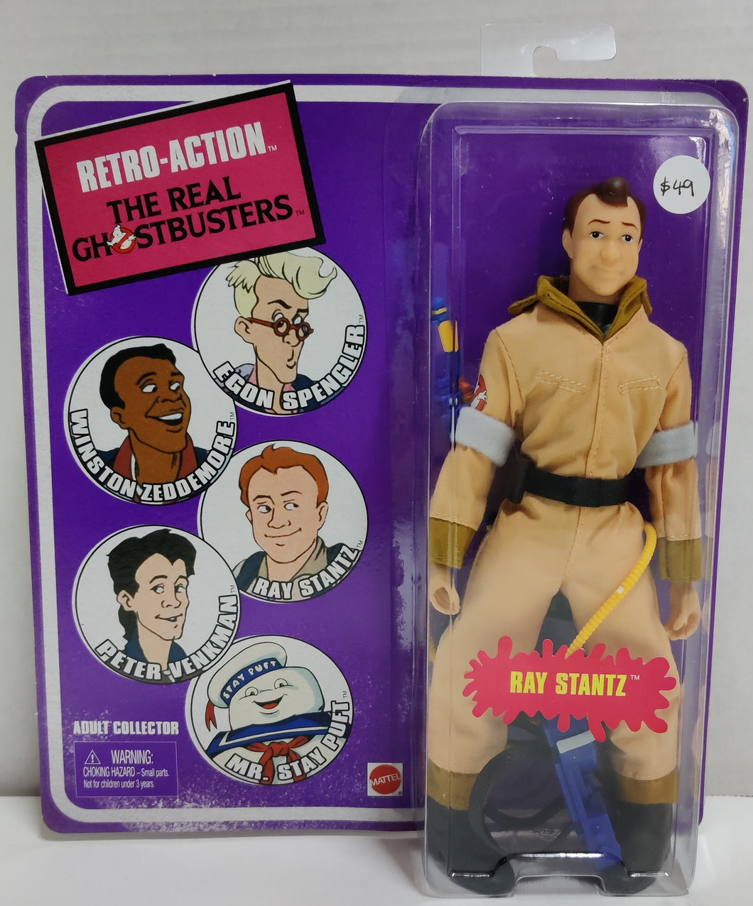The Real Ghostbusters Ray Stantz Action Figure