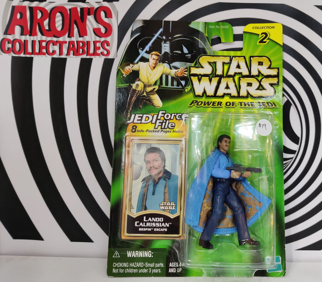 Star Wars Power of the Jedi Lando Calrissian Bespin Escape Action Figure