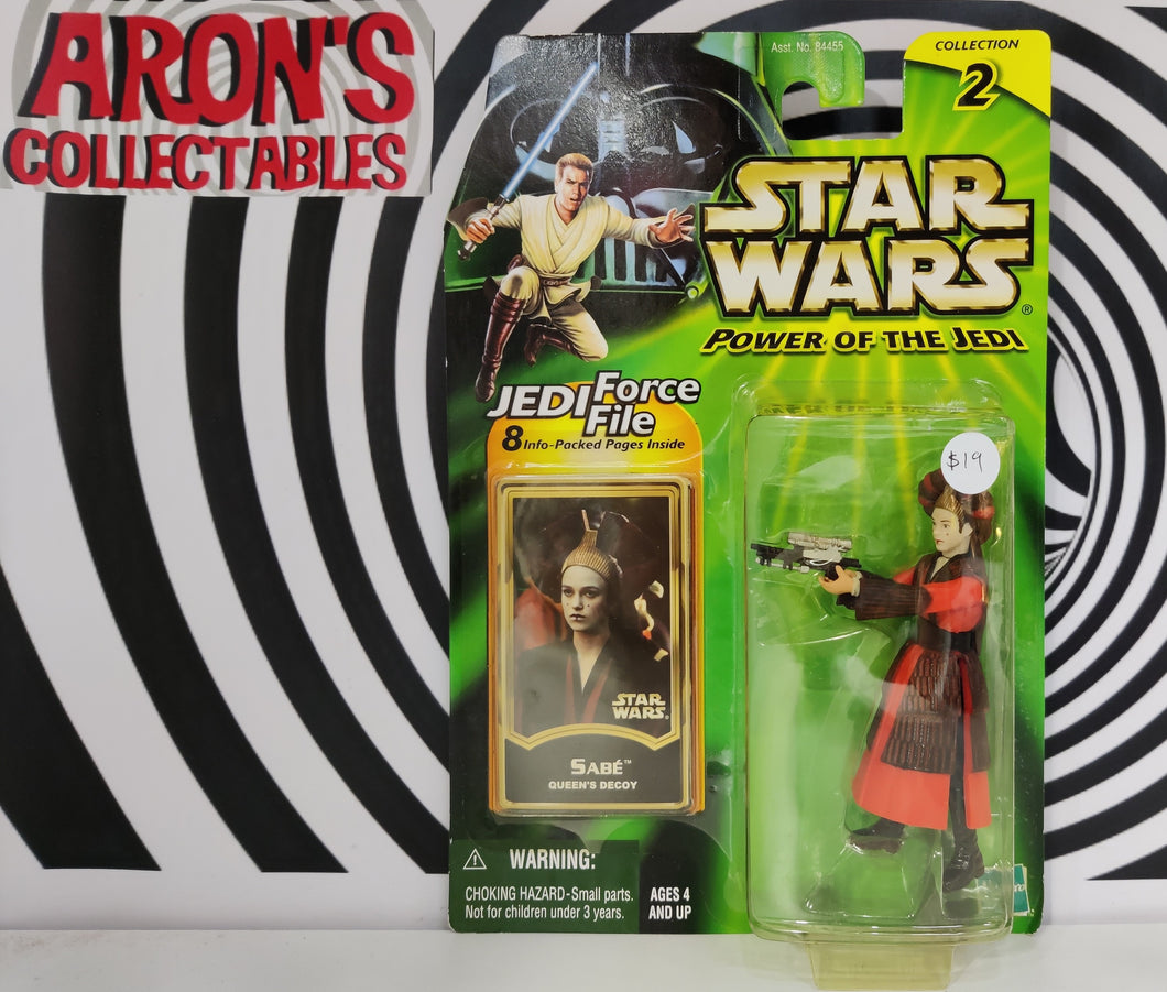 Star Wars Power of the Jedi Sabe Queens Decoy Action Figure