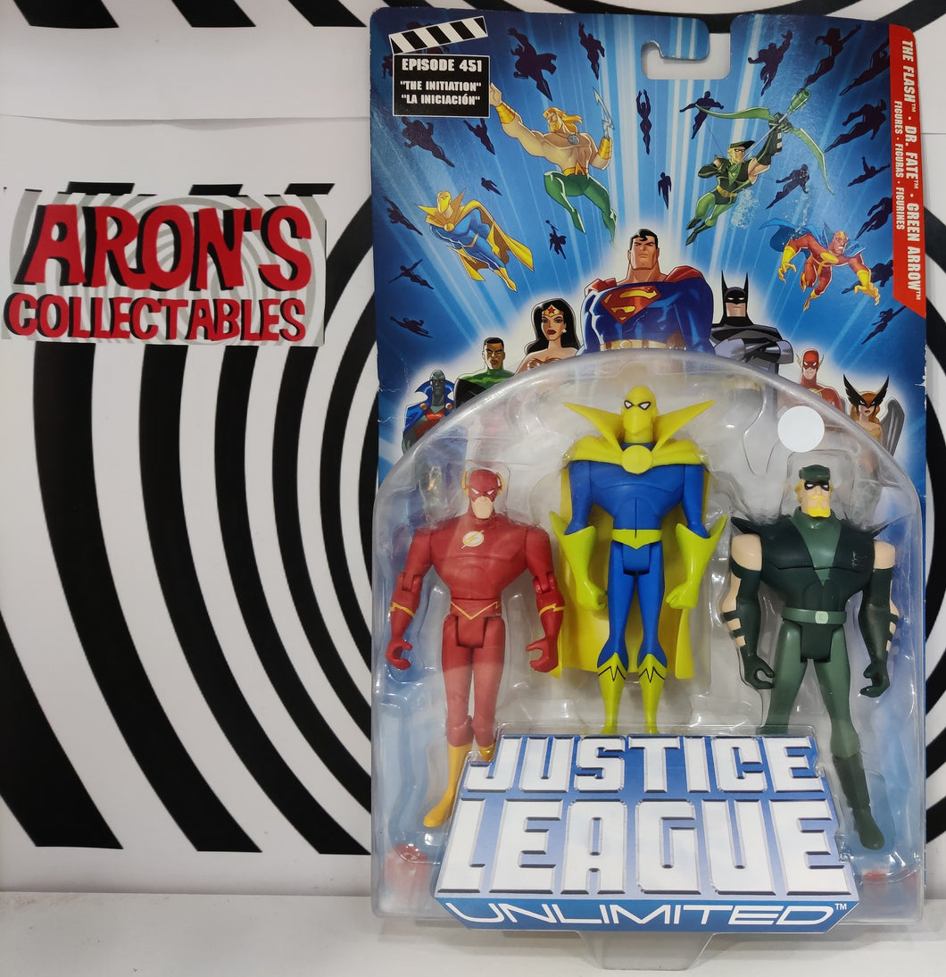 Justice League Unlimited The Invitation Episode 451 Action Figure Set