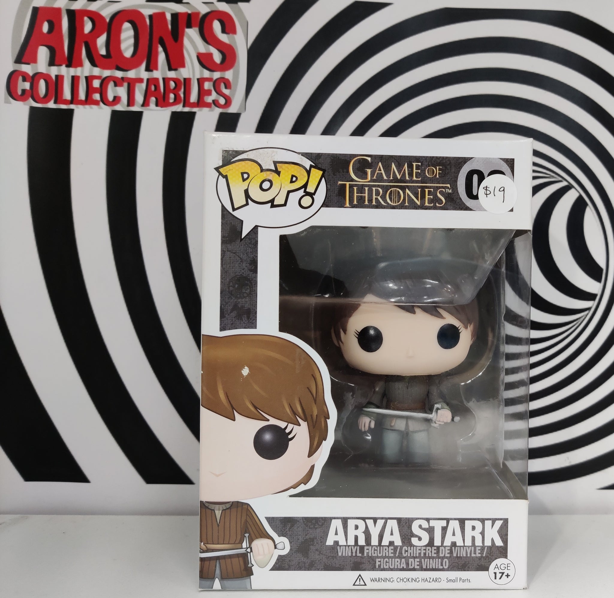 Opgive jordskælv biologi Funko Pop Vinyl Television Game of Thrones Arya Stark #09 Vinyl Figure –  Arons Collectables