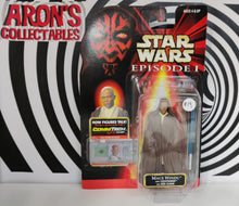 Load image into Gallery viewer, Star Wars Episode I Mace Windu Commtech Chip Action Figure
