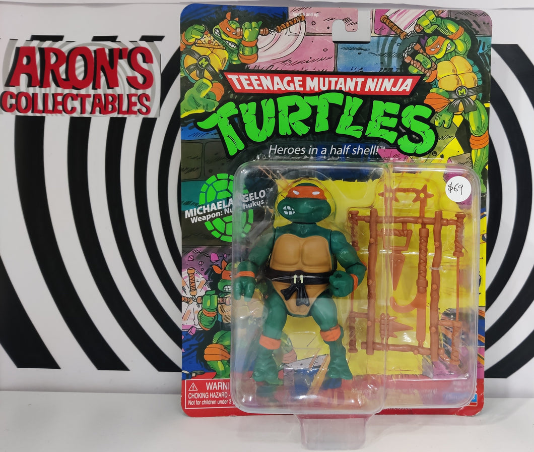Teenage Mutant Ninja Turtles Retro Collection Michelangelo Action Figure