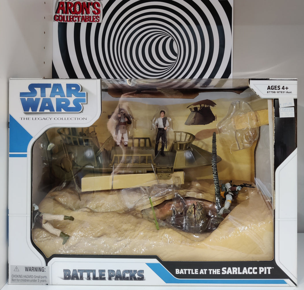 Star Wars Legacy Collection Battle Packs Battle at the Sarlacc Pit Figure Set