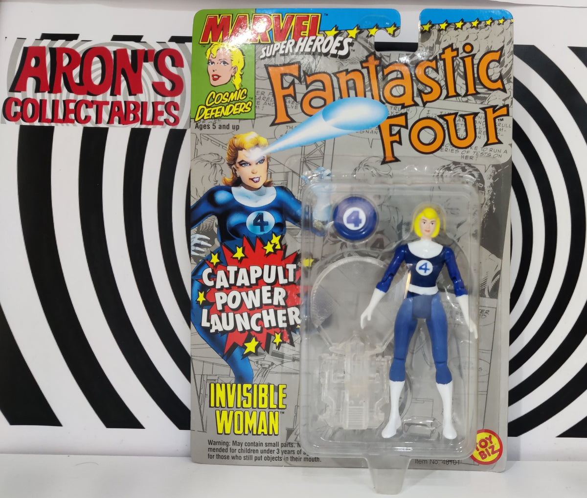 Marvel Superheroes Fantastic Four Invisable Woman Action Figure – Arons ...