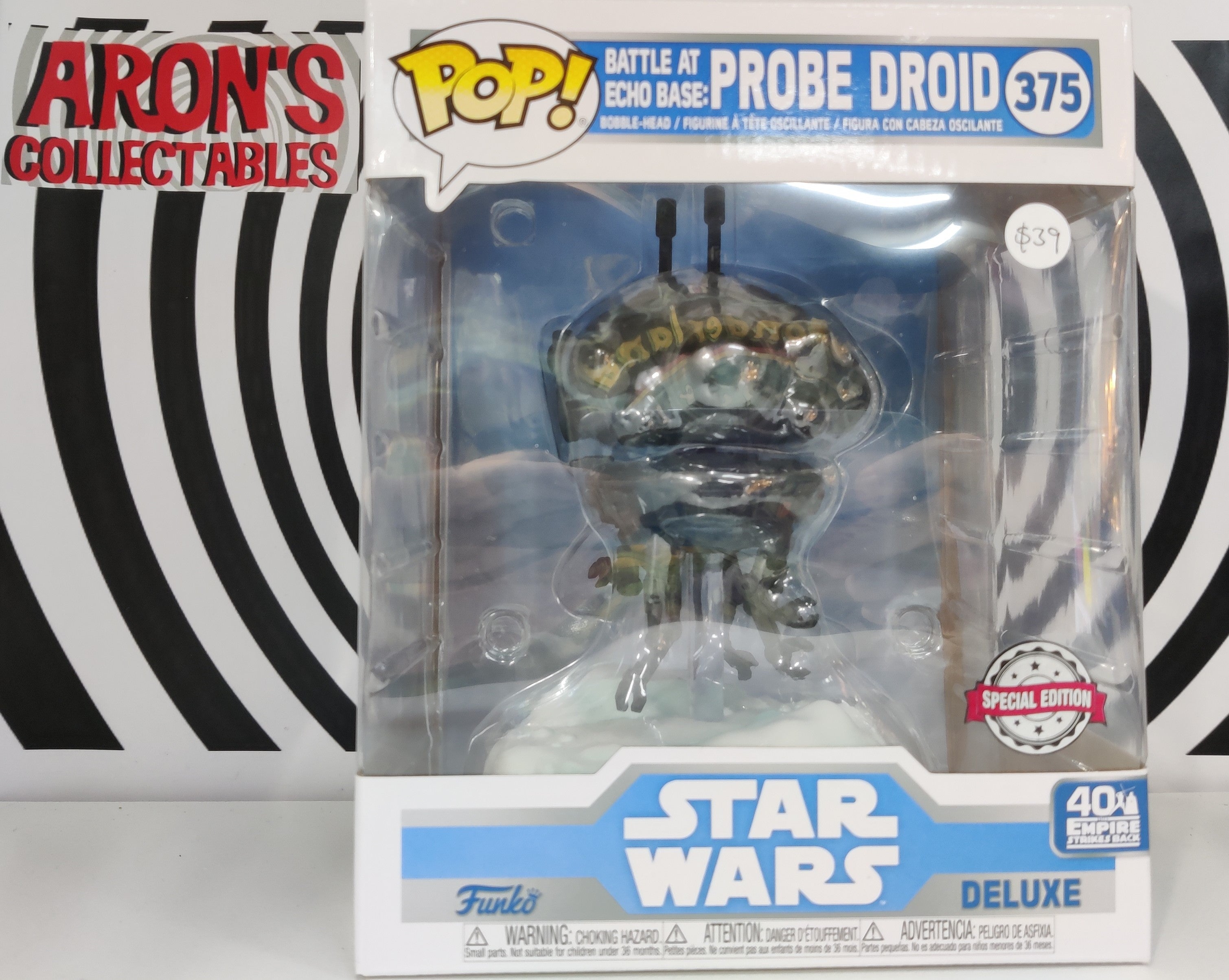 Funko ¡Pop! Deluxe: Yoda Lifting X-Wing, Convención Galáctica Exclusiva