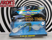 Load image into Gallery viewer, Micro Machines Space Star Trek IX Star Trek Generations Ship Pack
