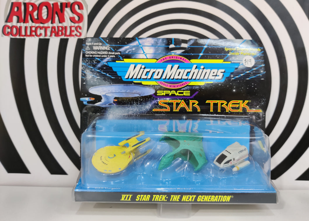 Micro Machines Space Star Trek VII Star Trek The Next Generation Ship Pack