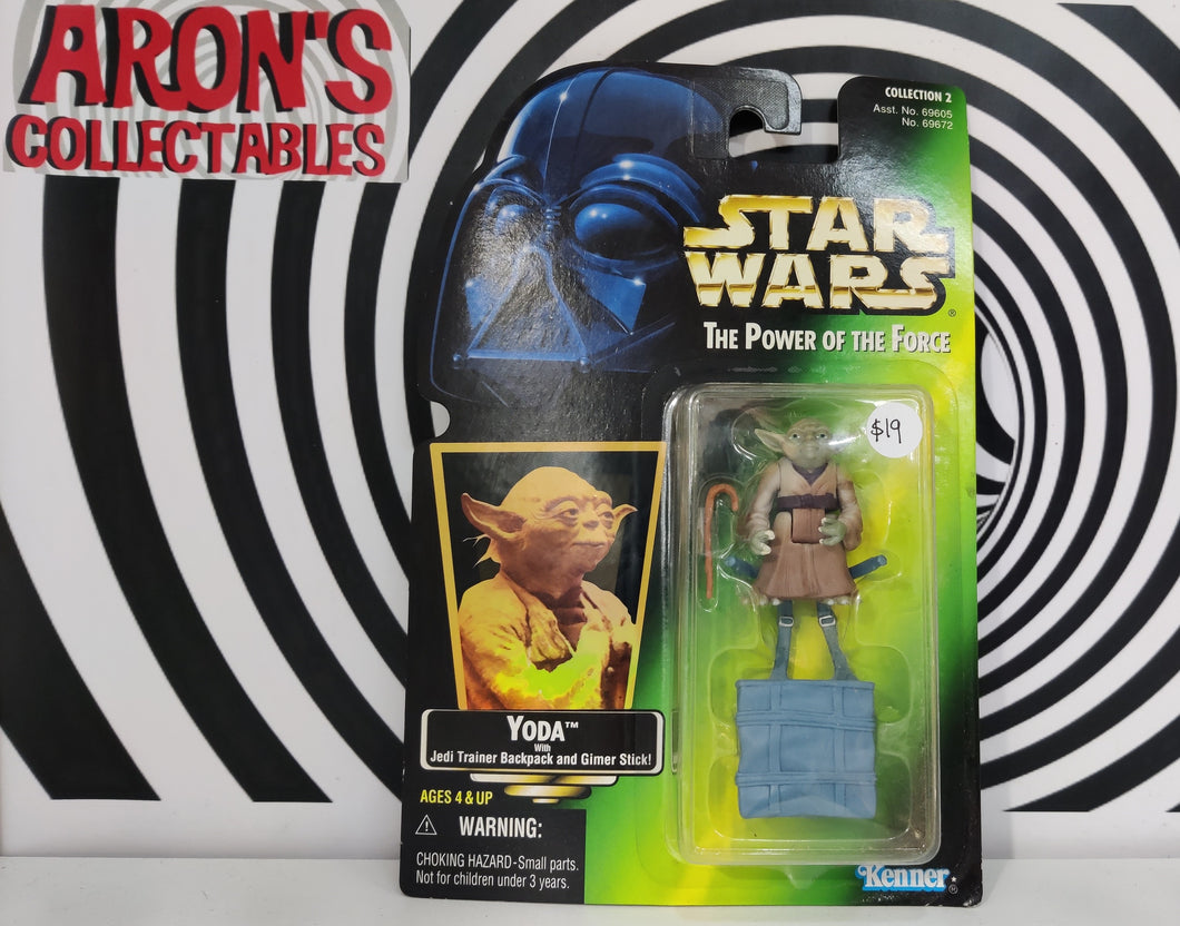Star Wars Vintage 1997 The Power of the Force Yoda Action Figure