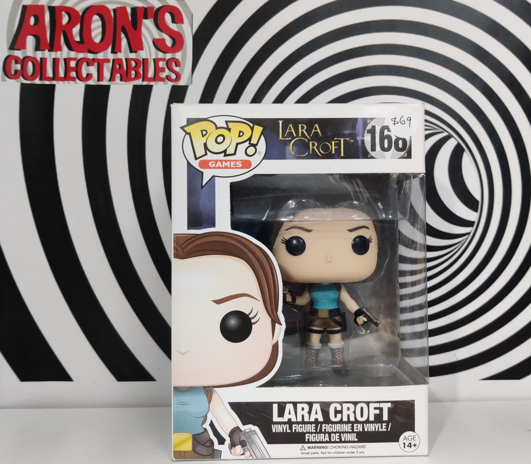 Pop Vinyl Games Lara Croft #168 Vinyl Figure