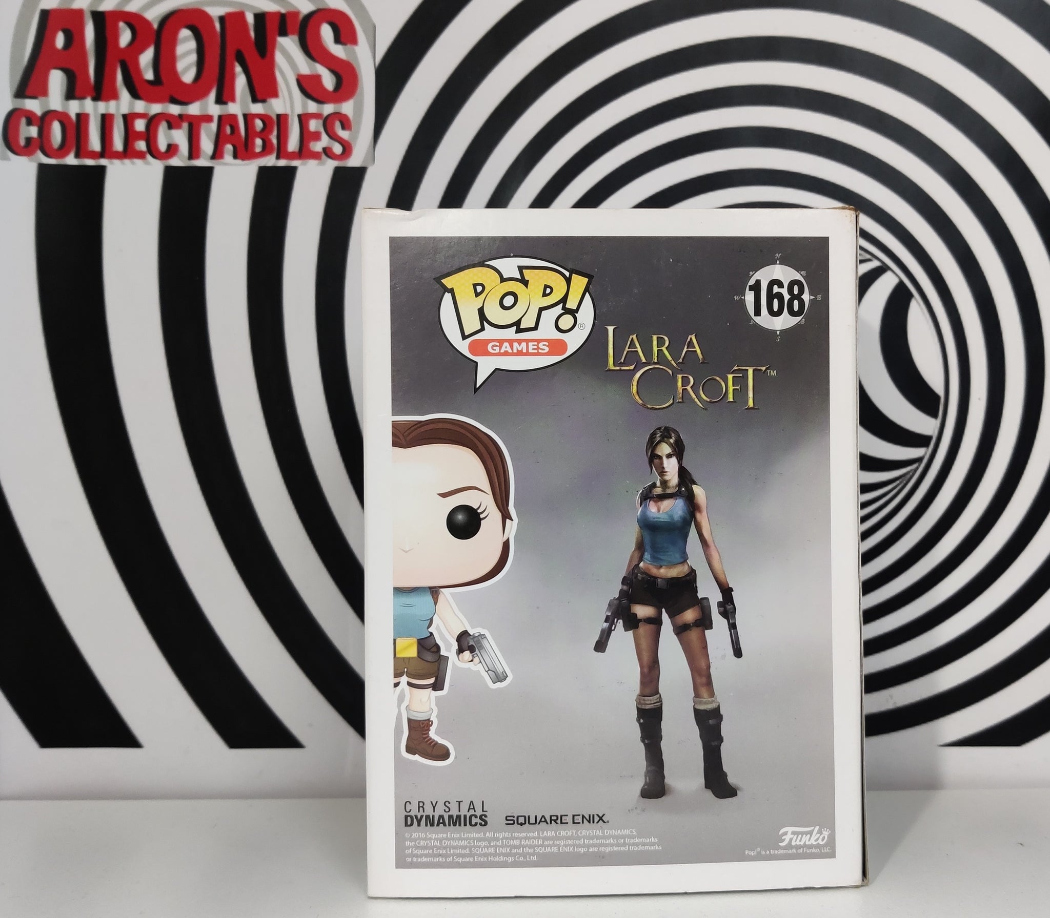 trist Inspektør heroisk Pop Vinyl Games Lara Croft #168 Vinyl Figure – Arons Collectables