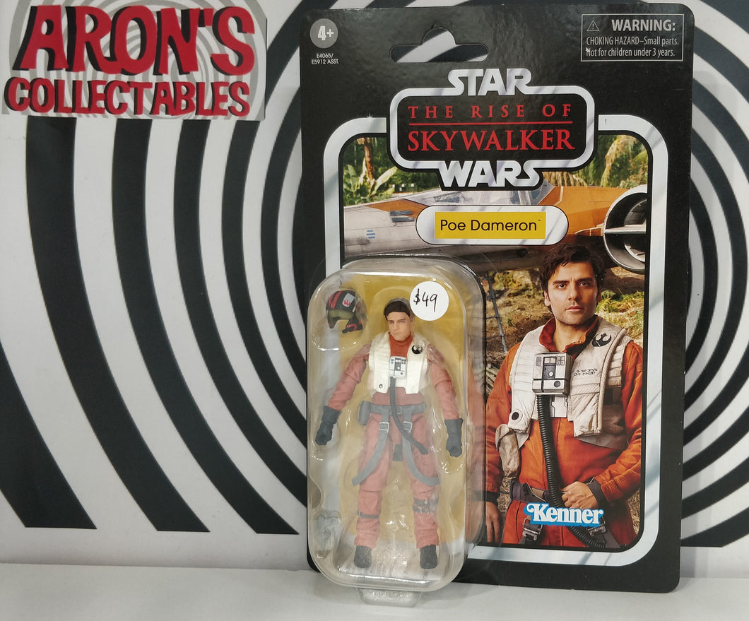 Star Wars Vintage Collection Series VC160 The Rise of Skywalker Poe Dameron Action Figure