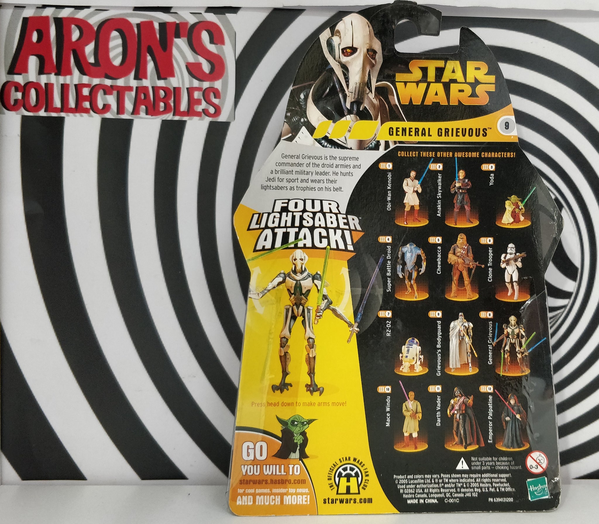 Star Wars Episode III Revenge of the Sith #09 General Grievous Action Figure