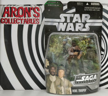 Load image into Gallery viewer, Star Wars The Saga Series #46 Return of the Jedi Rebel Trooper Action Figure
