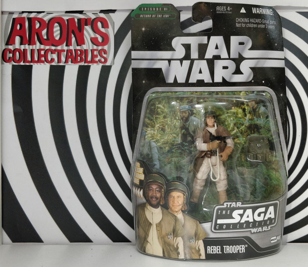 Star Wars The Saga Collection #46 Return of the Jedi Rebel Trooper Action Figure
