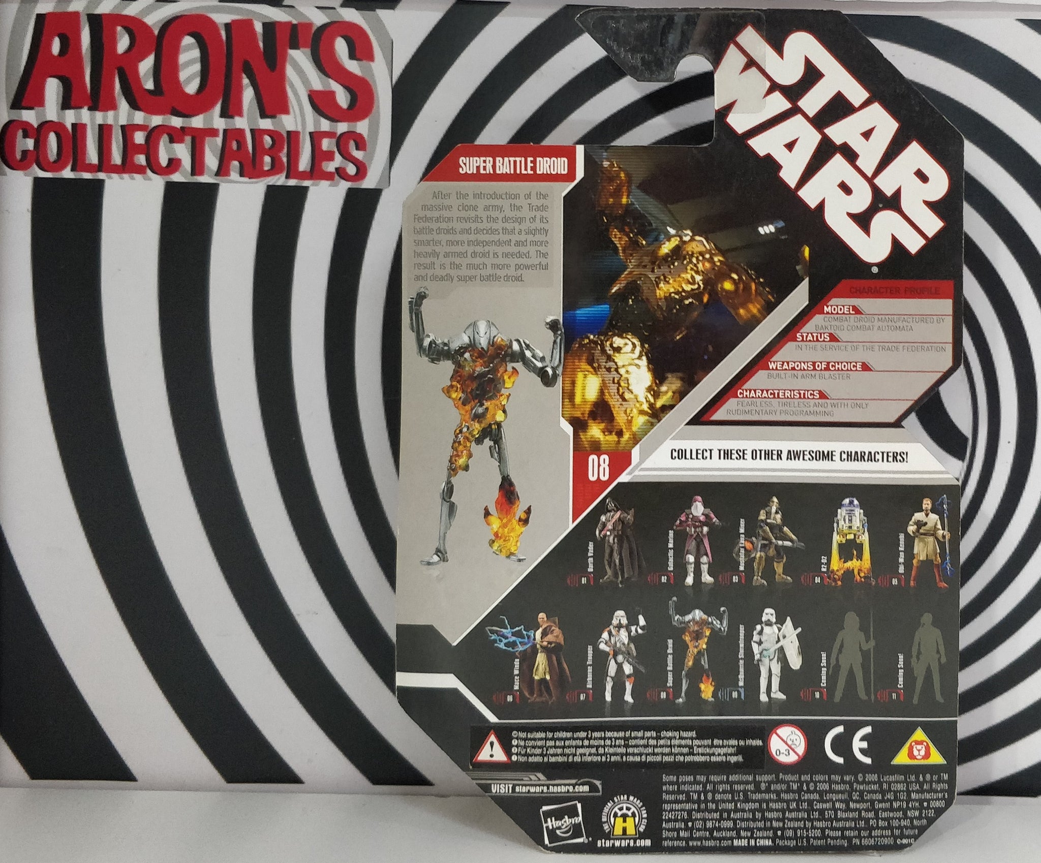Hasbro Star Wars 30th Anniversary # 08 Super Battle Droid Action Figure Hasbro Star Wars 30th Anniversary # 08 Super Battle Droid Action Figure