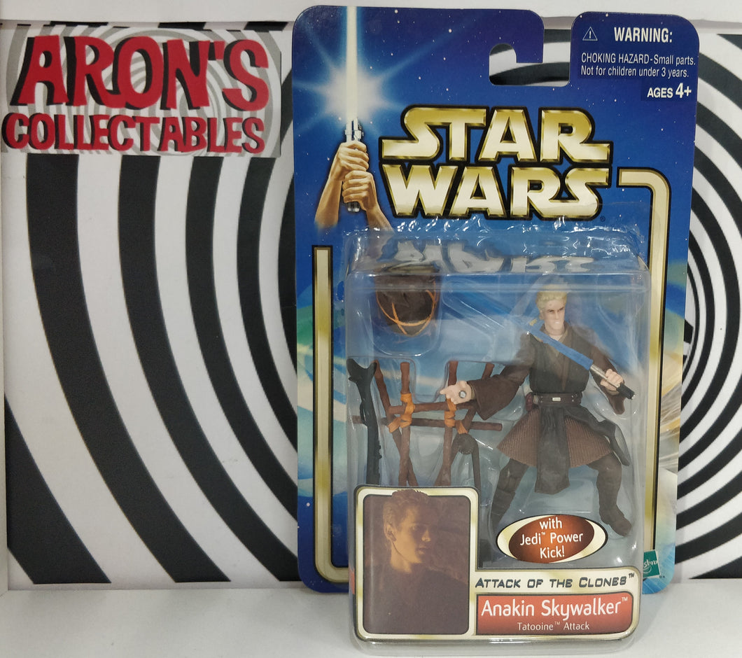 Star Wars 2002 Attack of the Clones #43 Anakin Skywalker Action Figure