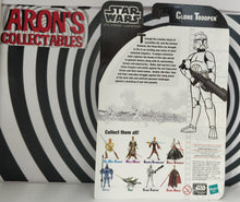Load image into Gallery viewer, Star Wars Cartoon Network Clone Wars Clone Trooper Action Figure
