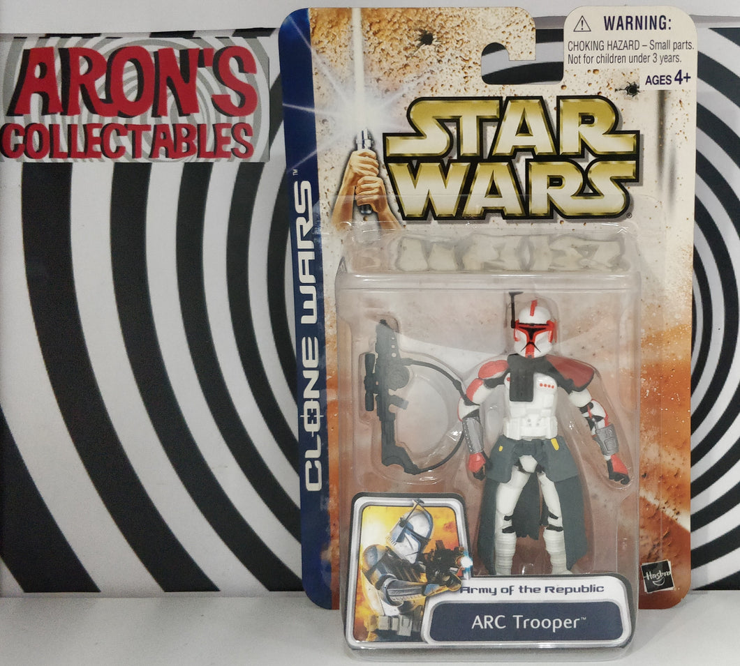 Star Wars 2003 Clone Wars #43 Arc Trooper Action Figure